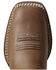 Ariat Youth Girls' Sport Champ Western Boots - Broad Square Toe, Brown, hi-res