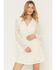 Image #1 - Shyanne Women's Long Bell Sleeve Lace Mini Dress, Cream, hi-res