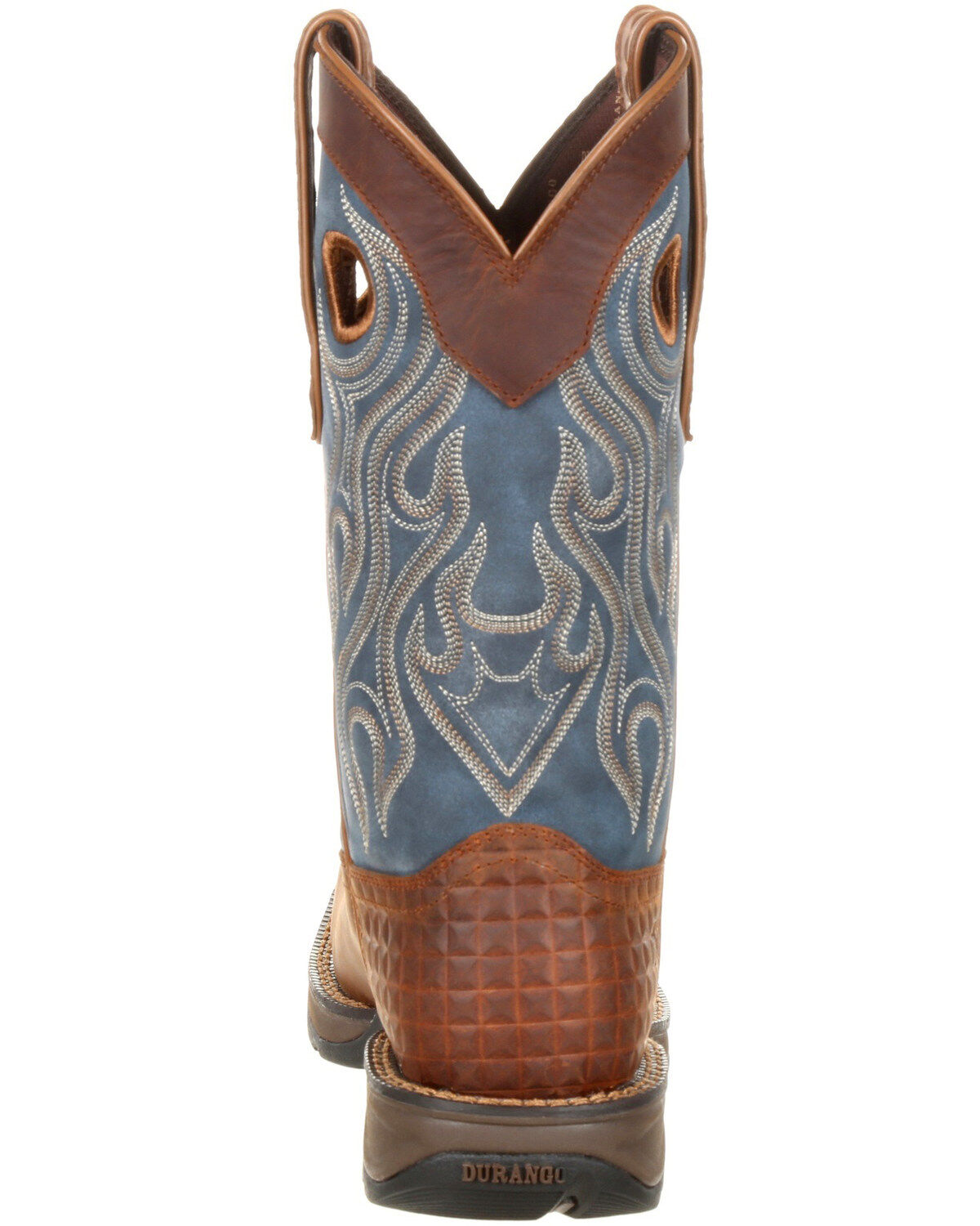 Image #4 - Durango Men's Rebel Western Work Boots - Steel Toe, , hi-res