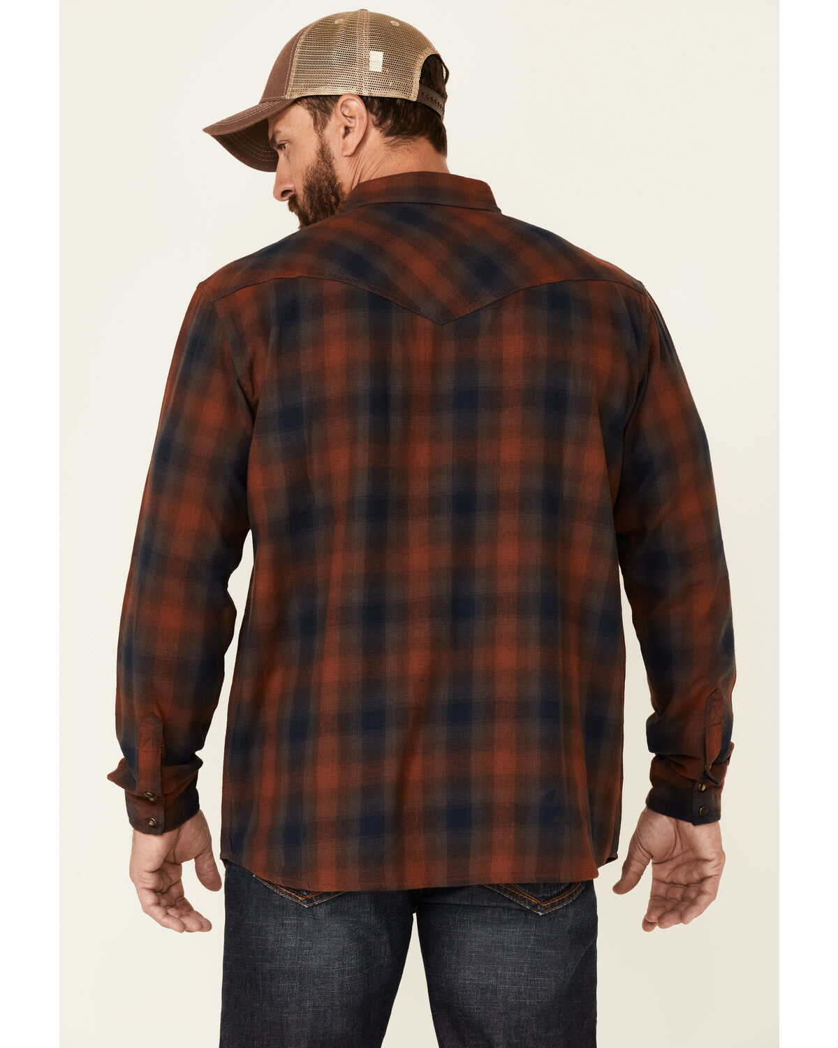 Rusty flannel shirt