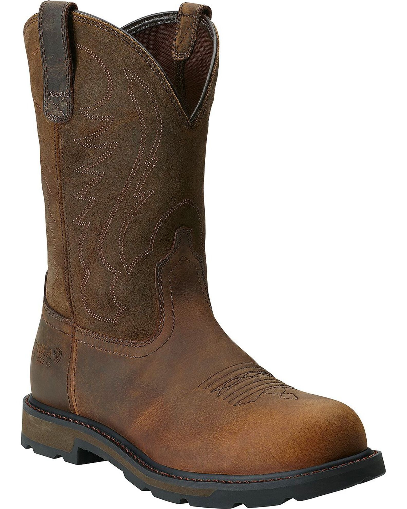 Ariat mens slip on boots on sale