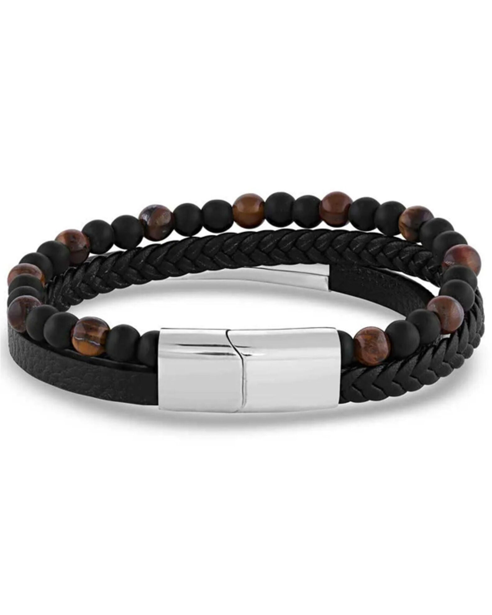 Montana Silversmiths Men's Copper Sky Layered Bracelet Boot Barn