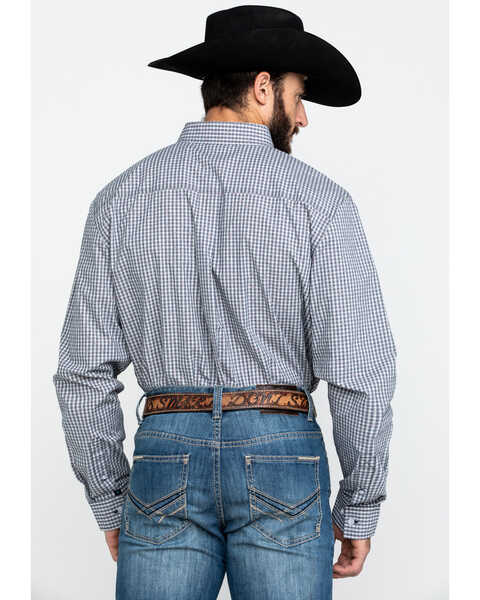 Image #2 - Cody James Core Men's Stonewall Small Plaid Long Sleeve Western Shirt , , hi-res