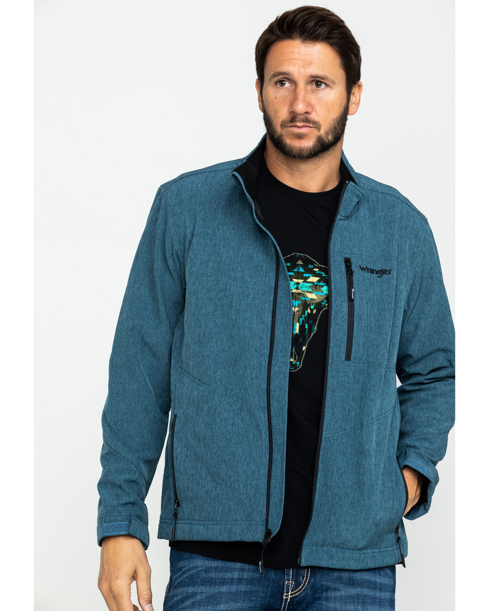 Product Name Wrangler Men s Trail Fleece Lined Zip Jacket