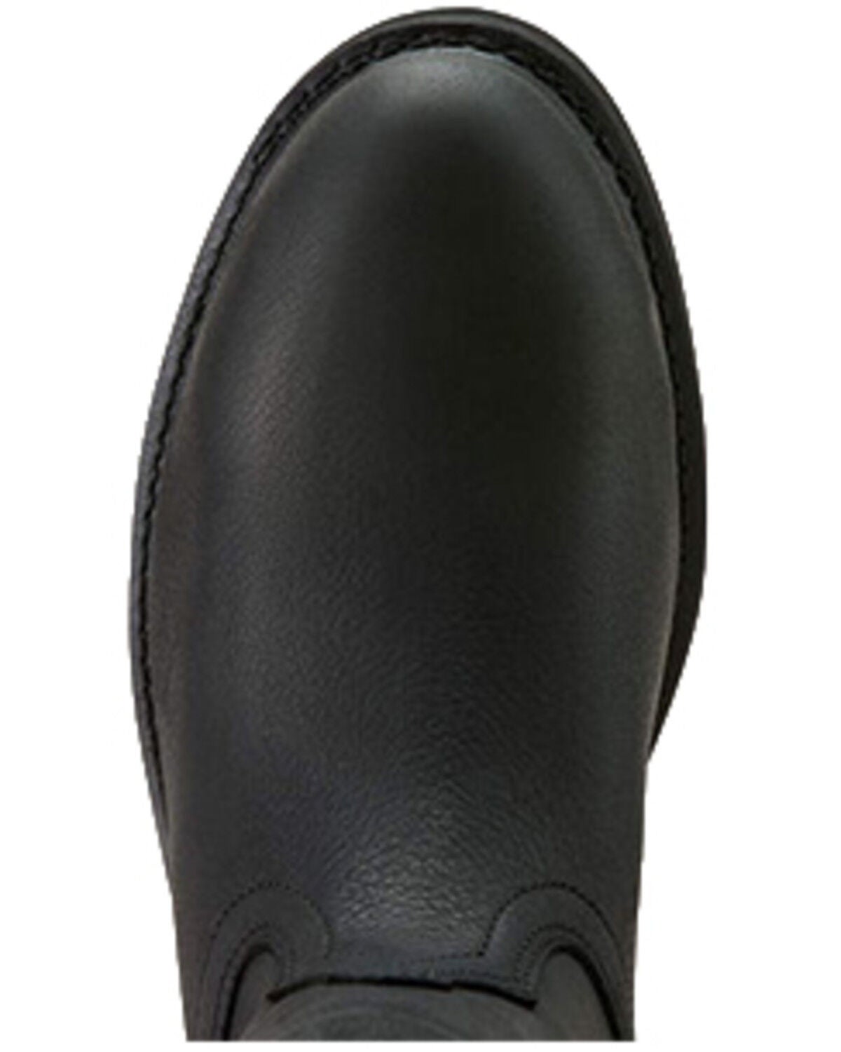 Image #4 - Ariat Men's Sierra Waterproof Pull-On Work Boots - Steel Toe, Black, hi-res