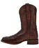 Dan Post Men's Akers Western Boots - Broad Square Toe, Cognac, hi-res