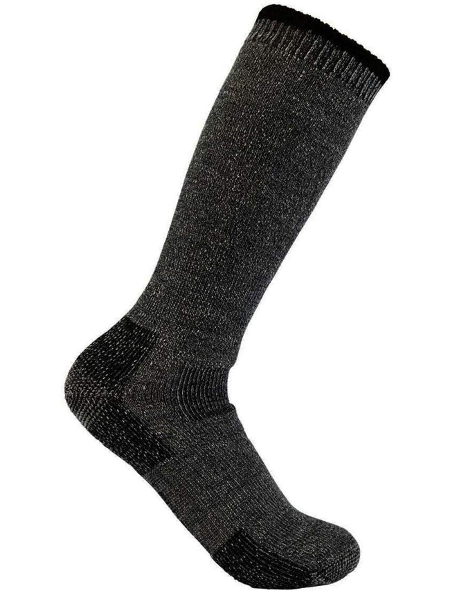 Carhartt Men s Black Heavyweight Wool Blend Boot Socks Boot Barn