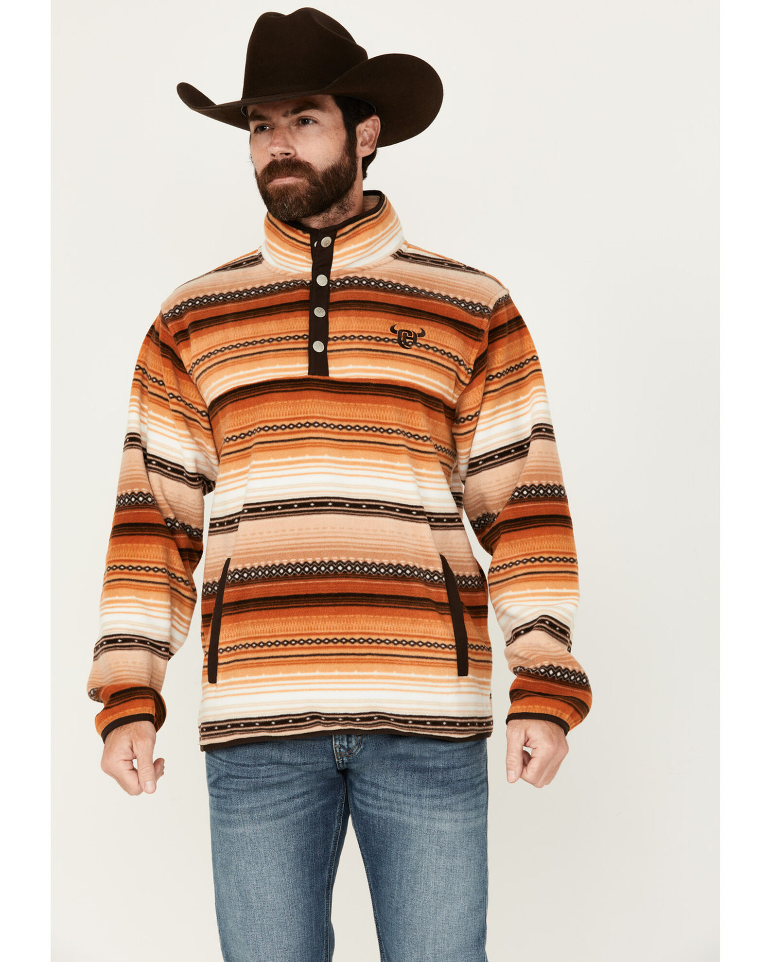 Men's hotsell serape pullover