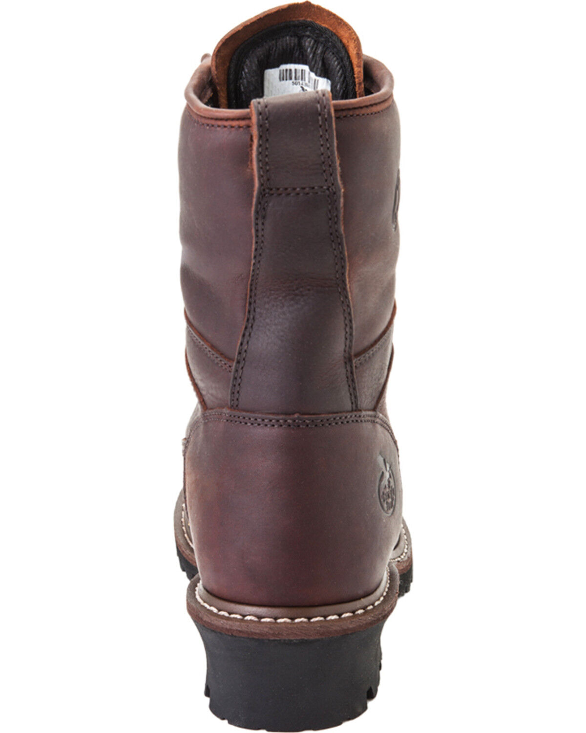 Image #7 - Georgia Men's Waterproof Logger Boots, Chocolate, hi-res