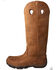 Twisted X Men's 17" Viperguard Waterproof Snake Boots, Brown, hi-res