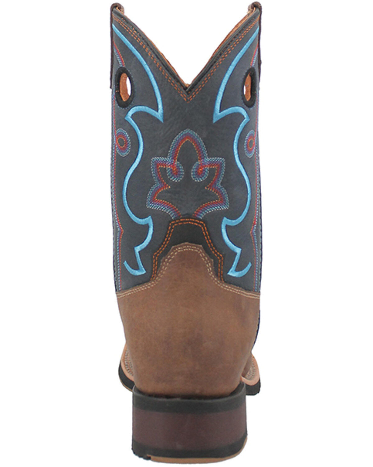Image #5 - Dan Post Women's Jesse Western Performance Boots - Broad Square Toe, Brown, hi-res