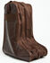 Image #1 - Boot Barn Faux Leather Floral Tooled Boot Bag, Brown, hi-res