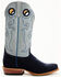 Horse Power Men's Marine Western Boots - Broad Square Toe, Navy, hi-res