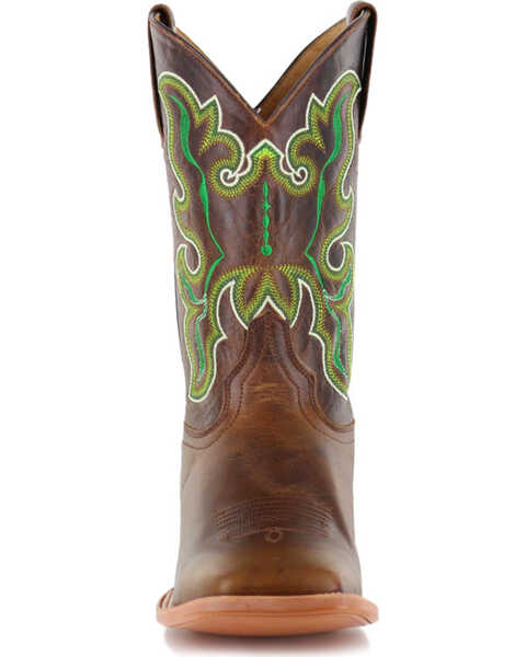 Image #4 - Cody James® Men's Damiano Embroidered Western Boots, Brown, hi-res