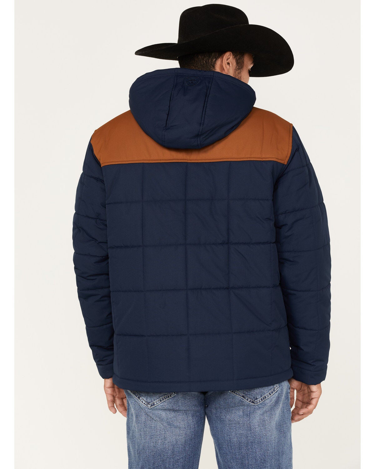 Image #4 - Ariat Men's Two Tone Crius Hooded Insulated Jacket, , hi-res