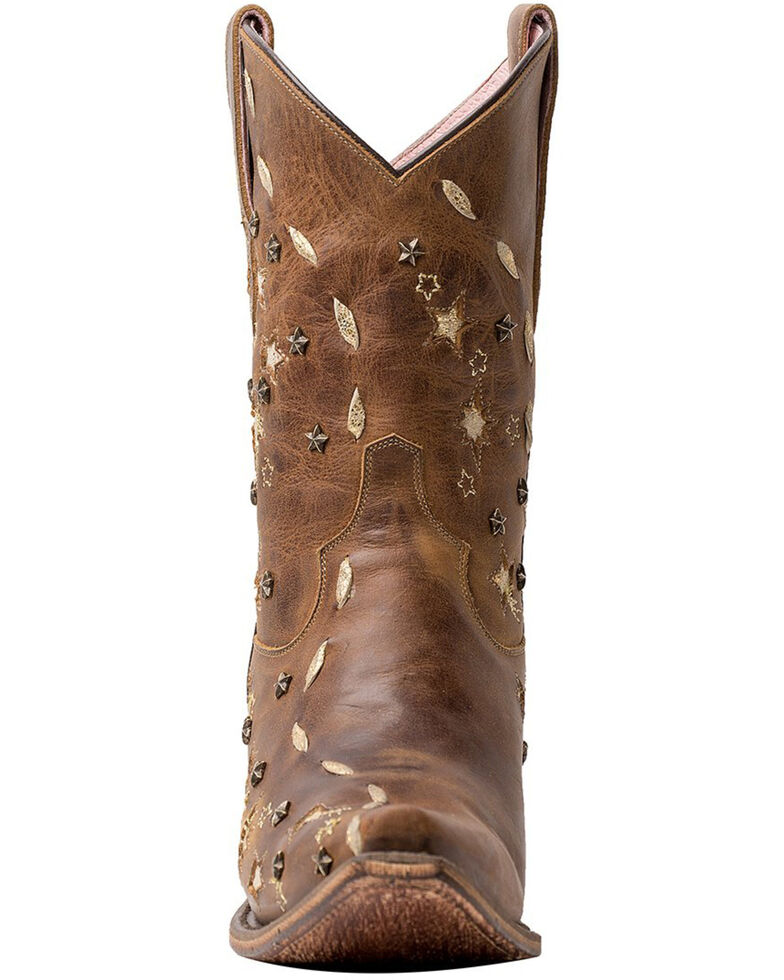 snip toe western booties