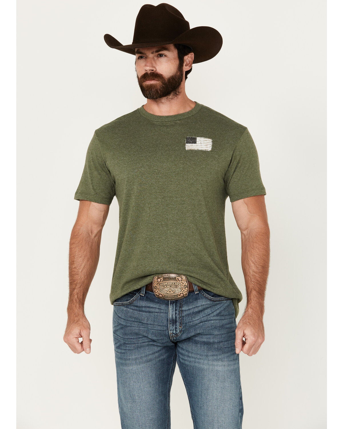 Image #2 - Howitzer Men's Military Oath Short Sleeve Graphic T-Shirt, , hi-res