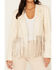 Image #3 - Boot Barn X Double D Ranch Women's Exclusive Embellished Fringe Bridal Jacket, , hi-res