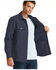 Image #2 - Timberland PRO Men's Solid Indigo Mill River Long Sleeve Button Down Fleece Work Shirt Jacket, Indigo, hi-res