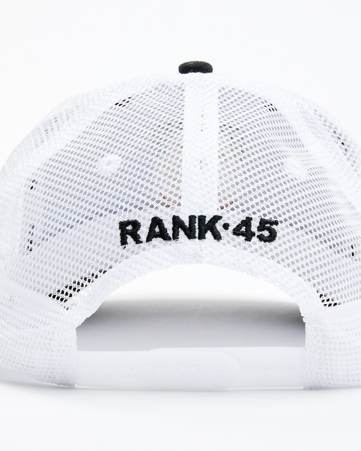 Image #3 - RANK 45® Men's Mexico Flag Shield Patch Mesh-Back Ball Cap, Black, hi-res