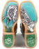 Image #2 - Tin Haul Women's Yee-Haw Western Boots - Square Toe, Tan, hi-res