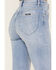 Image #4 - Rolla's Women's Light Medium Wash High Rise Bleeker Original Straight Jeans, Medium Wash, hi-res