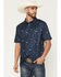 Image #2 - Buckwear Men's Busch Light Repeat Short Sleeve Polo, Navy, hi-res