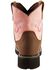 Image #8 - Justin Girls' Gypsy Light Up Cross Embroidered Western Boots, , hi-res