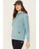 Image #2 - Timberland PRO Women's Hood Honcho Sport Hoodie, Blue, hi-res