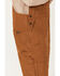 Image #2 - Hawx Men's Tillman Insulated Duck Bib Overalls, Rust Copper, hi-res