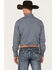 Image #4 - Cinch Men's Modern Fit Small Geo Print Snap Western Shirt, Blue, hi-res