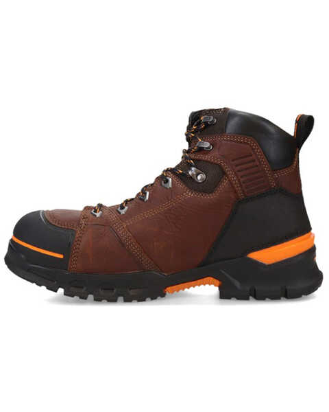 Image #3 - Timberland PRO Men's 6" Endurance Work Boots - Composite Toe , Brown, hi-res