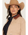 Image #3 - Shyanne Women's Briarwood Horse Graphic Canvas Jacket, Taupe, hi-res