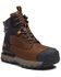 Image #1 - Timberland Men's 6" Boondock Ultralight Waterproof Work Boots - Composite Toe, Brown, hi-res