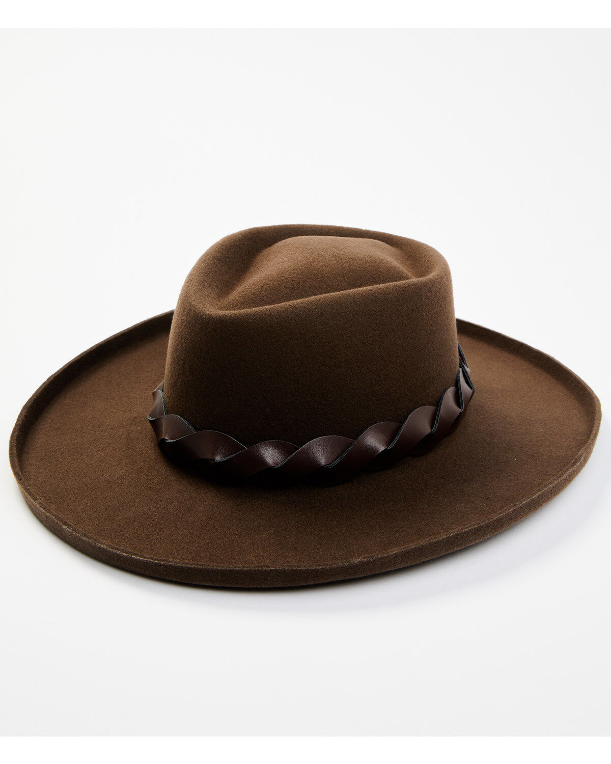 Image #1 - Shyanne Women's Felt Western Fashion Hat, Brown, hi-res