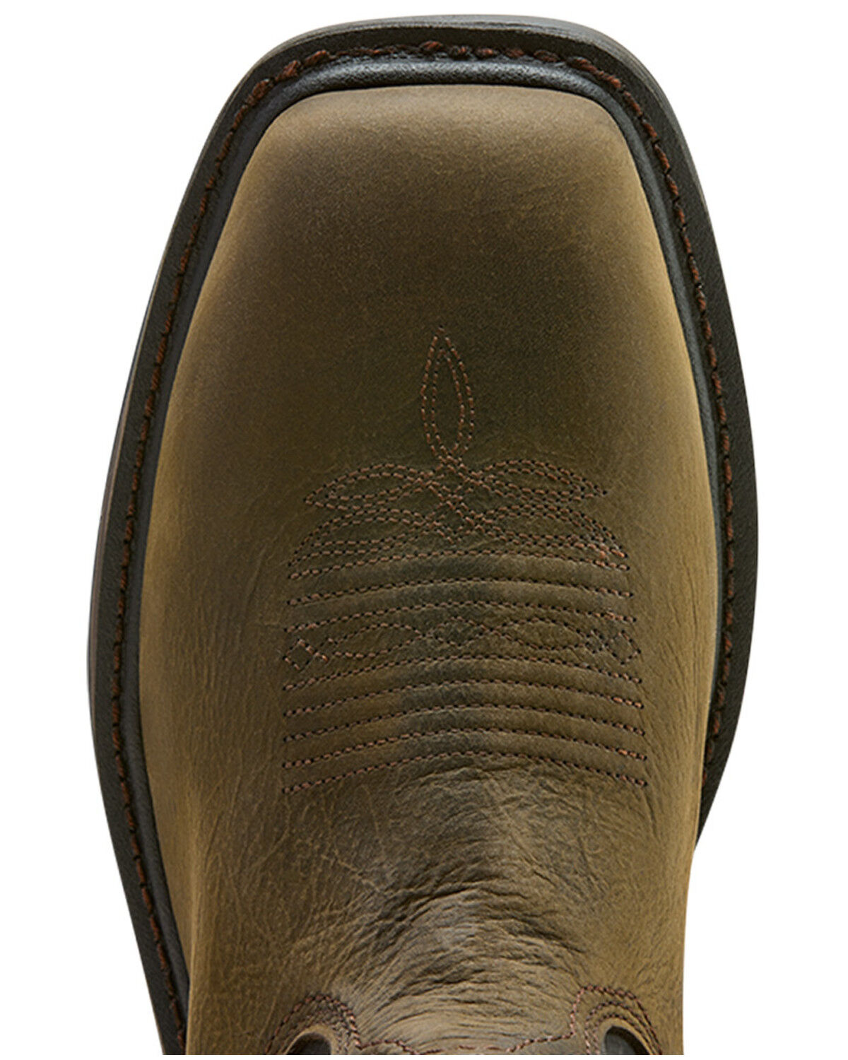 Image #7 - Ariat Men's WorkHog® XT Bolt Skull Waterproof Work Boots - Carbon Toe, Brown, hi-res