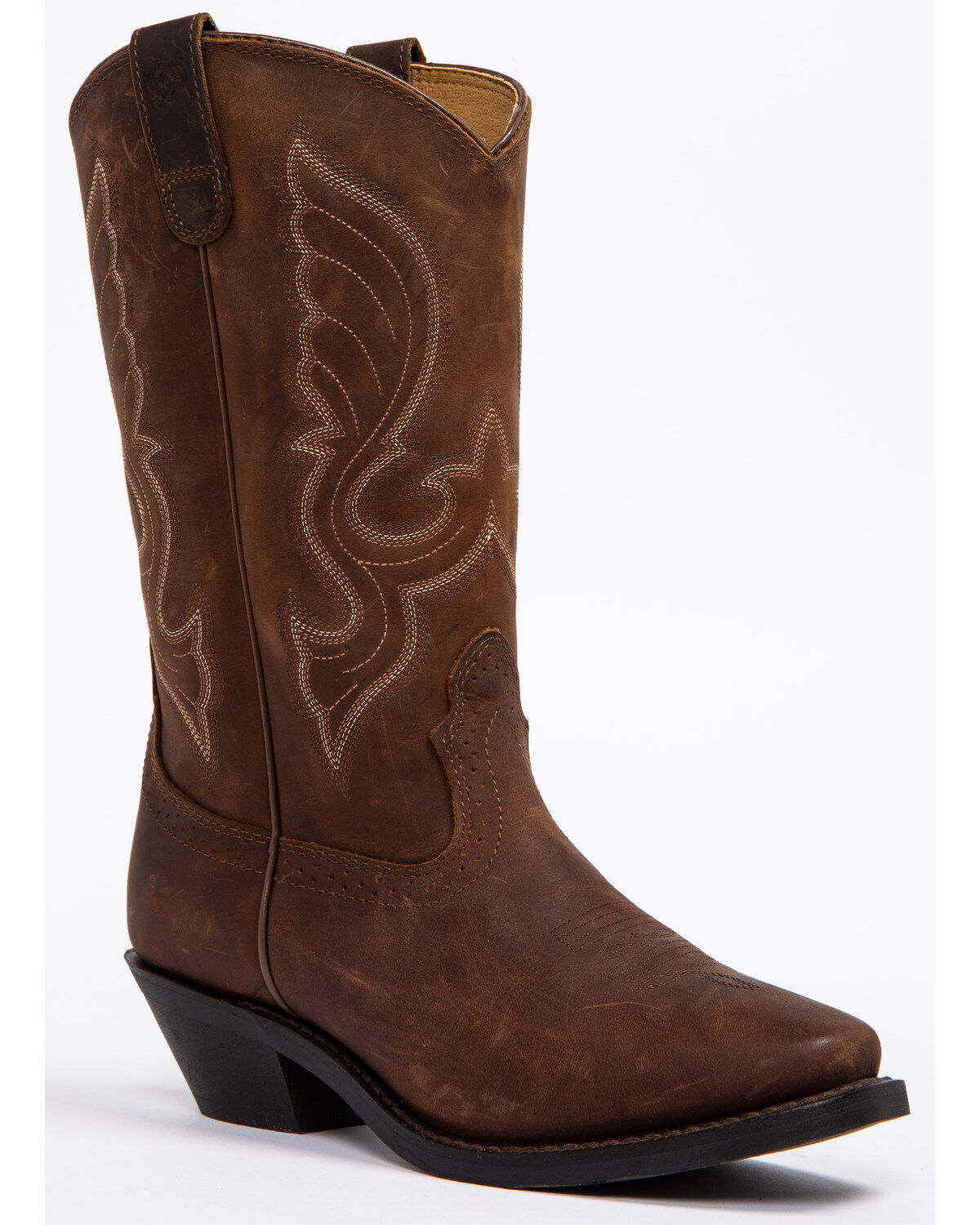 dark cowgirl boots