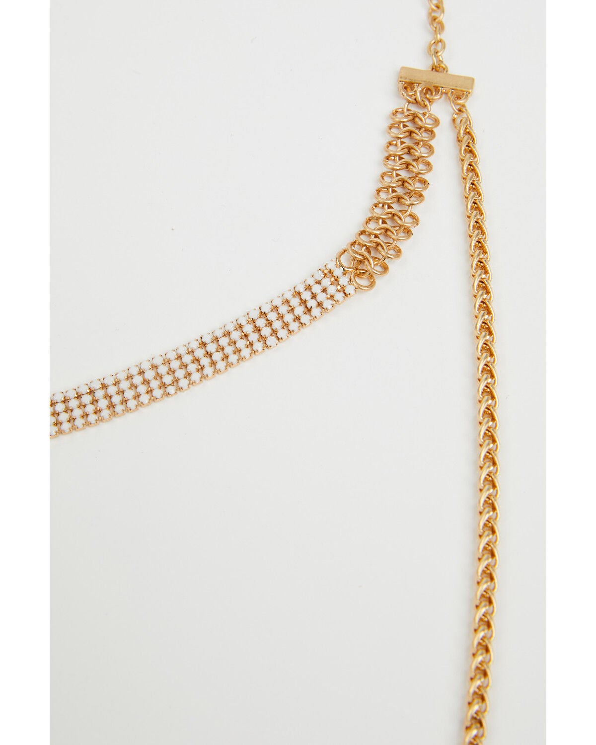 Image #3 - Lainey Wilson Women's Layered Choker Necklace, Gold, hi-res