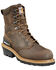 Image #1 - Carhartt 8" Crazy Horse Brown Waterproof Insulated Logger Boot - Composite Toe, Crazyhorse, hi-res