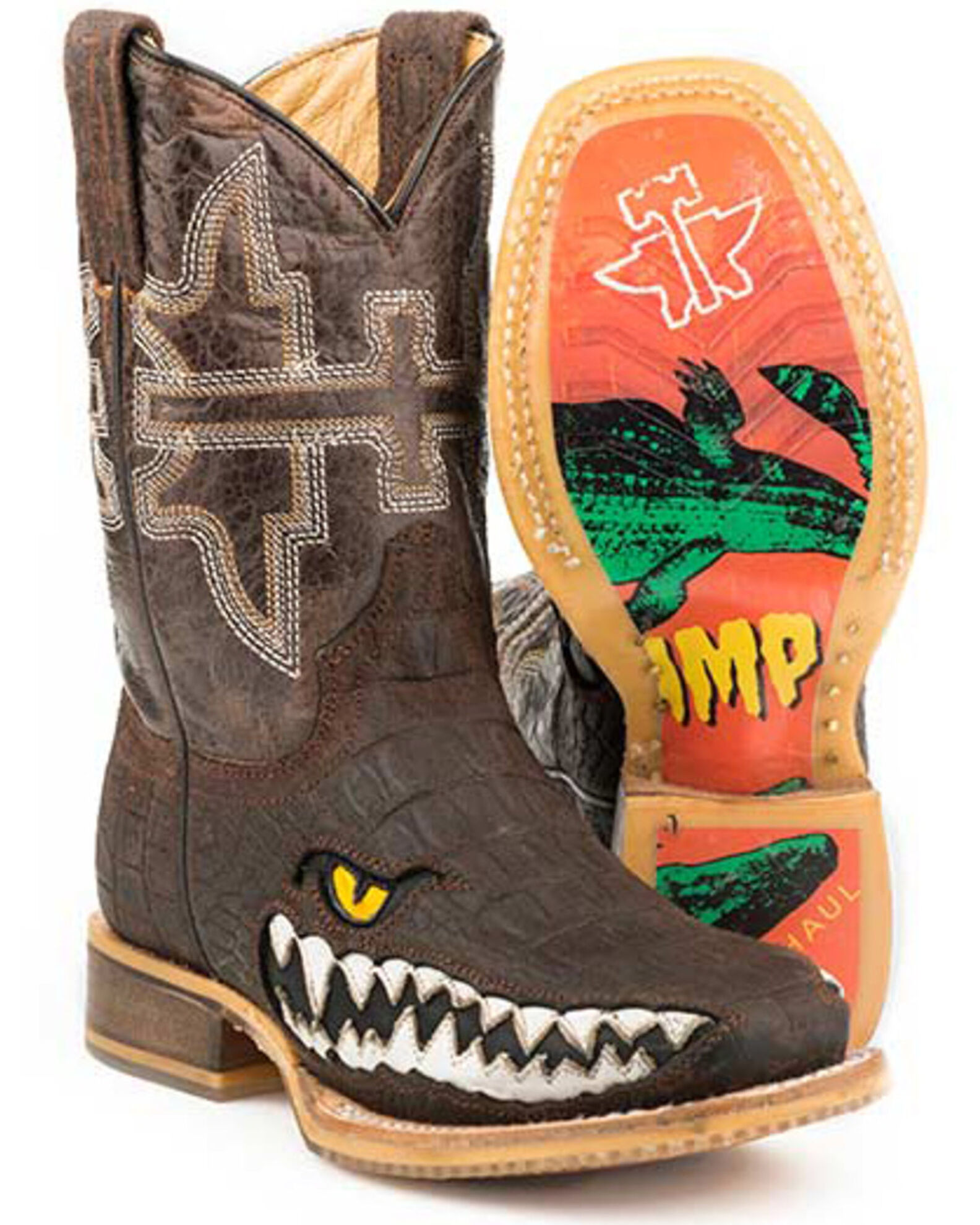 Tin haul shark top boots