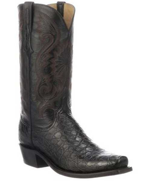 Image #1 - Lucchese Men's Rio Exotic Gator Western Boots - Square Toe, , hi-res