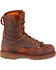 Image #2 - Carolina Men's 8" Waterproof Composite Toe Work Boots, Brown, hi-res