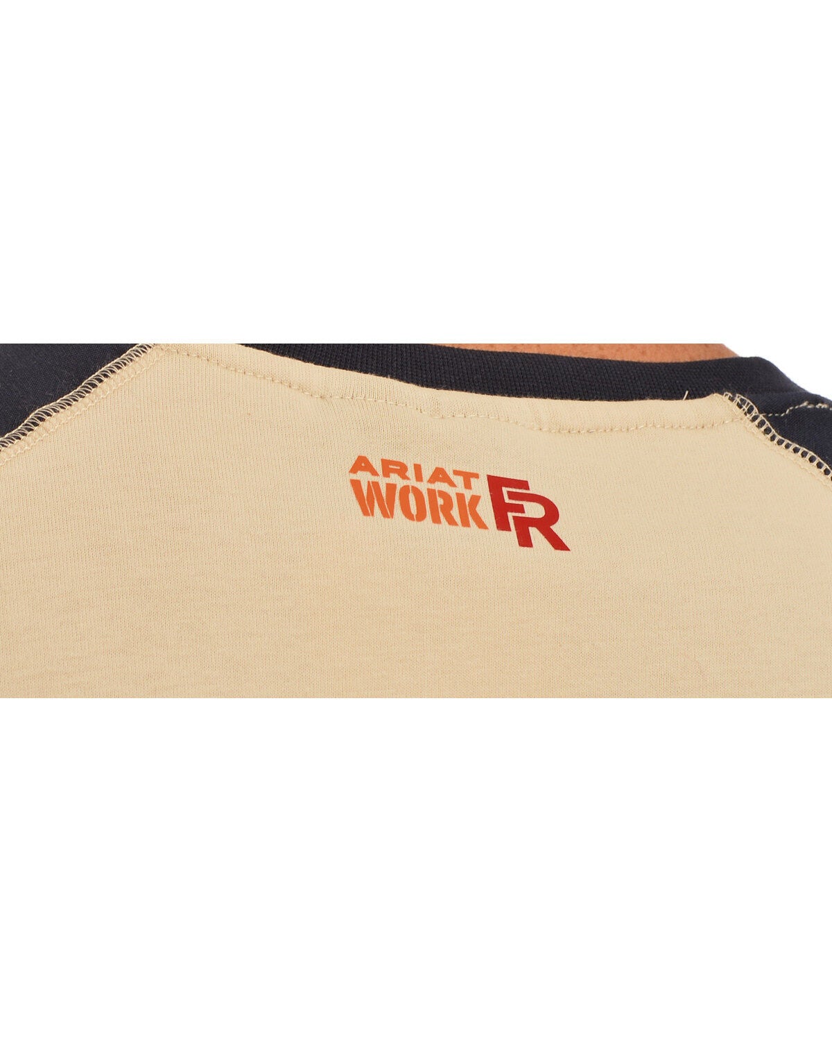 Image #3 - Ariat Men's FR Long Sleeve Baseball Work T-Shirt, , hi-res