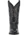 Image #8 - Laredo Men's Embroidered Round Toe Western Boots, Black, hi-res