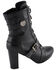 Image #9 - Milwaukee Leather Women's Block Heel Lace Front Boots - Round Toe, Black, hi-res