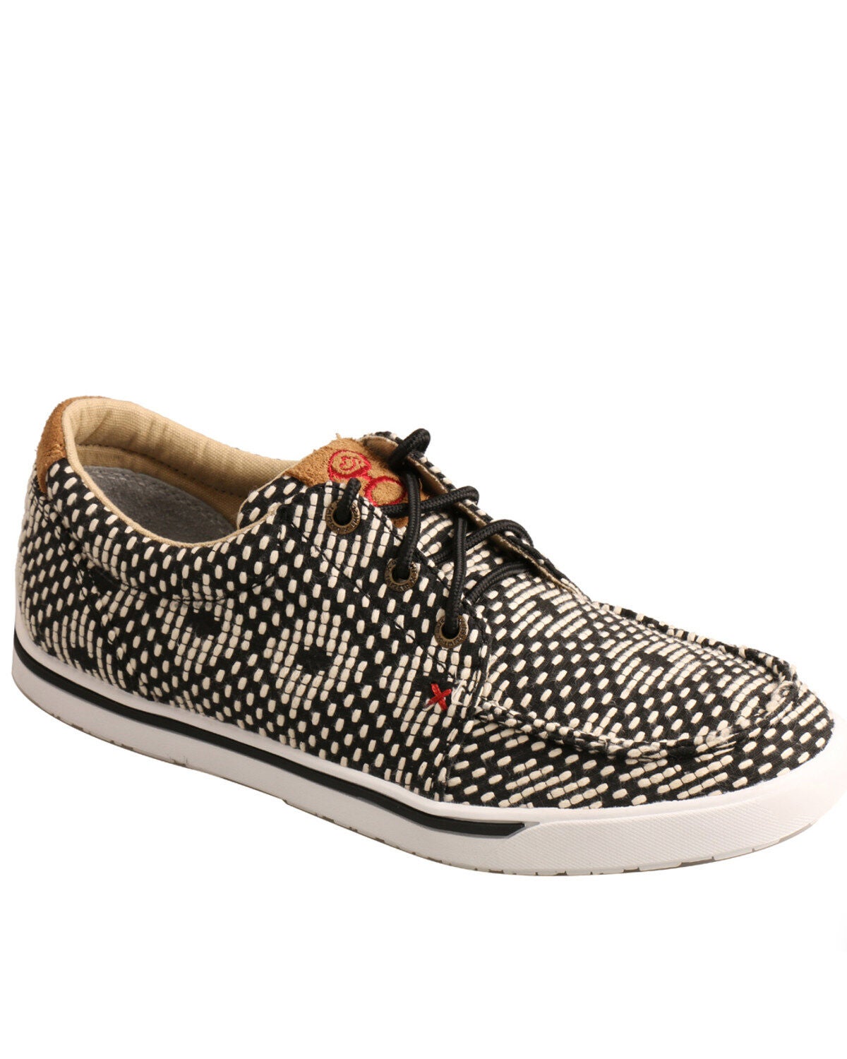 Hooey by Twisted X Women's Lopers, Black/white, hi-res