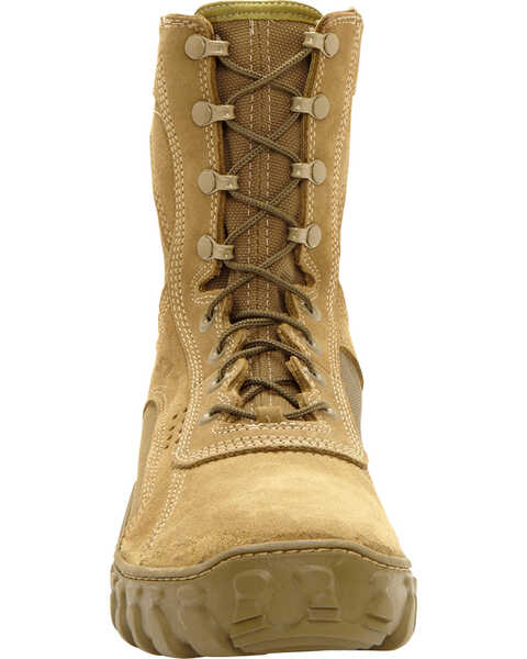 Rocky S2V Tactical Military Boots - Steel Toe, Brown, hi-res