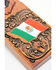Boot Barn Mexican Flag Tooled Boot Jack, Brown, hi-res