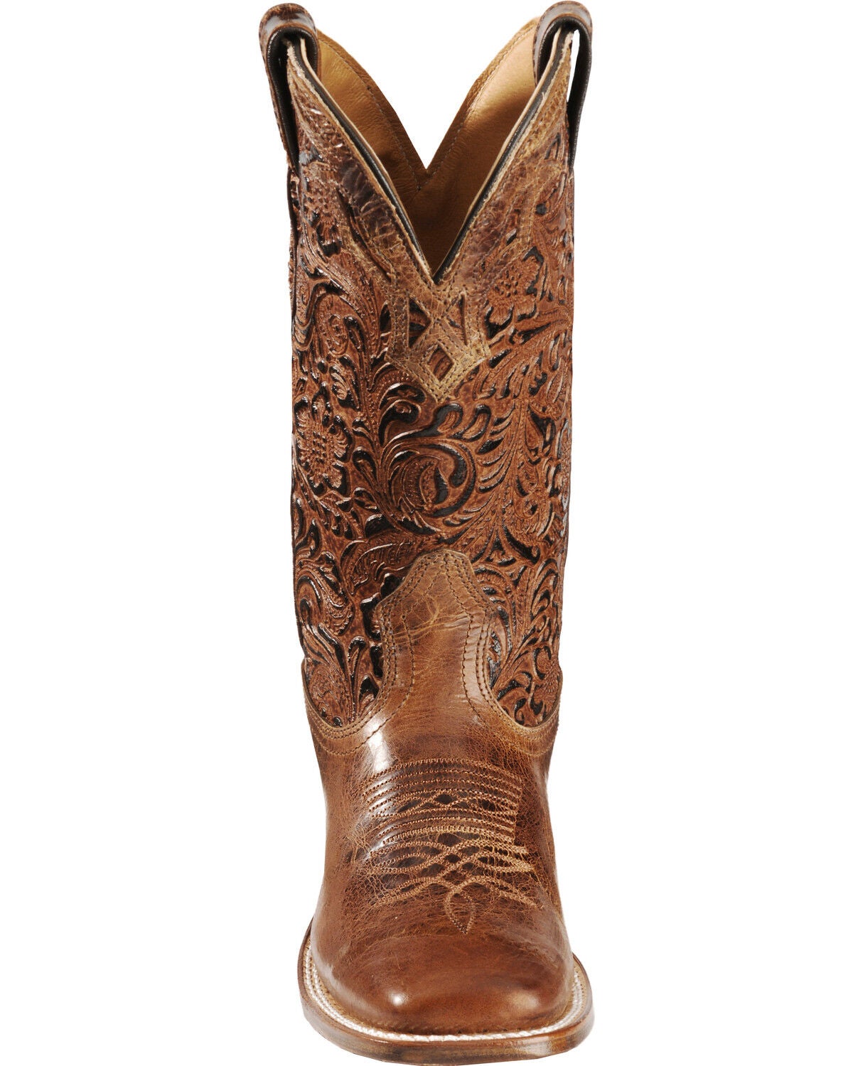 boulet hand tooled boots