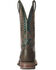 Image #3 - Ariat Men's Creston Western Performance Boots - Broad Square Toe, Brown, hi-res